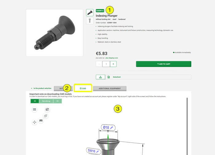 Aluminium profiles - norelem - Download 3D CAD models for free