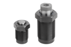 Screw-in hydraulic cylinders single-acting with spring return