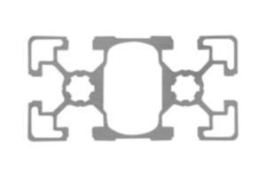 Profilés aluminium 45x90 légers Type B