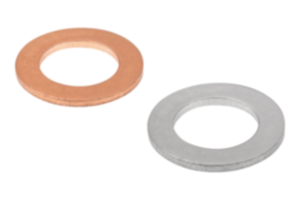 Sealing washers DIN 7603 copper or aluminium